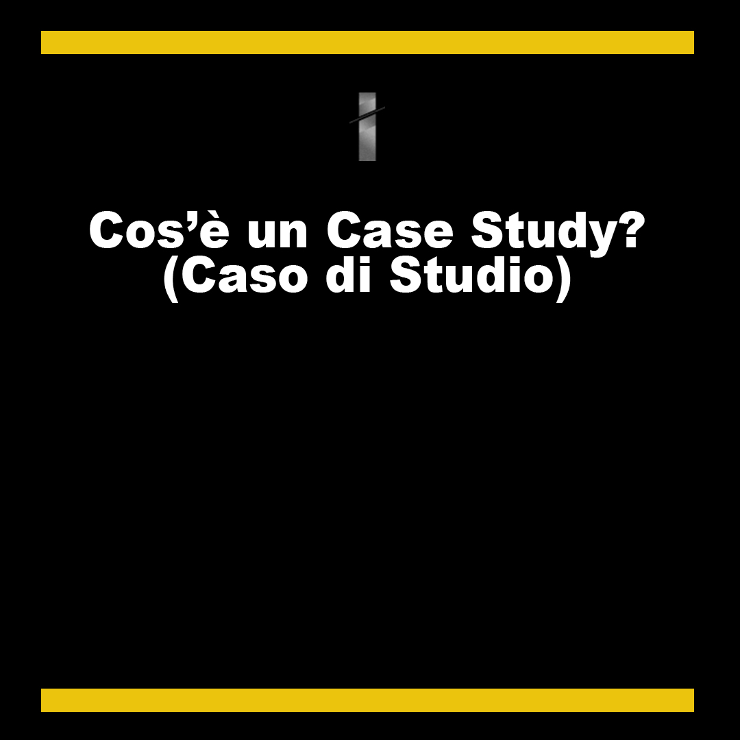 case study on caso di studio